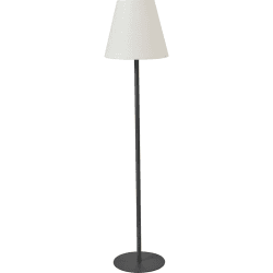 Image showing the Outdoor Floor Lamp, H153cm, Grey product.