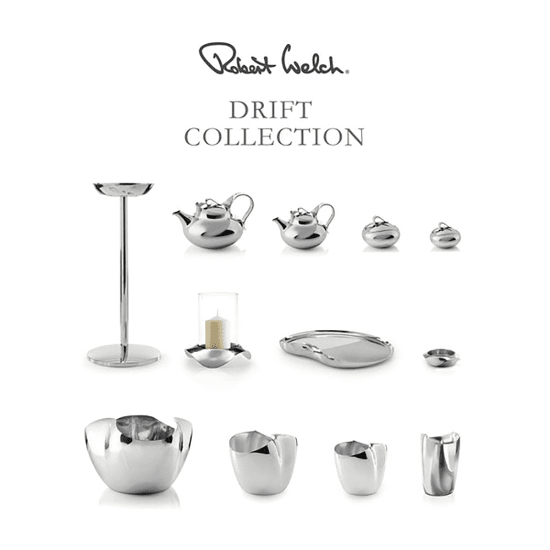 Wine Coaster, Drift, Stainless Steel