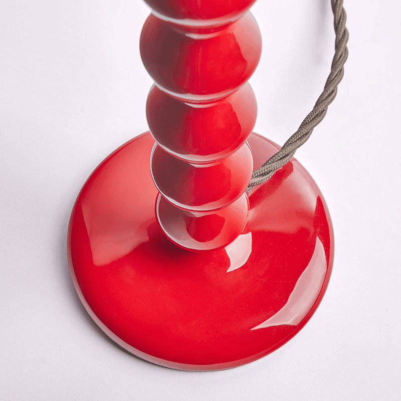 Mildred Table Lamp, H31.5cm, Hot Chilli