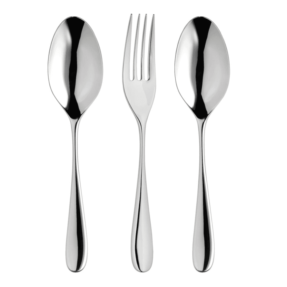 Arden Bright 3 piece serving set, Stainless Steel