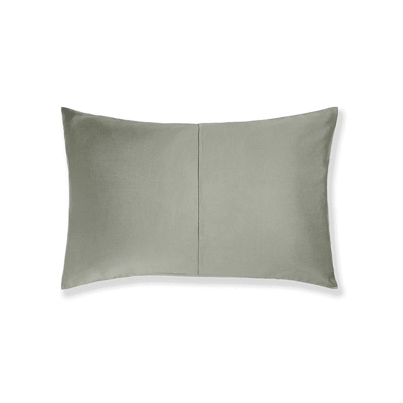 Luxe Cotton Pair of Standard Pillowcases, Moss