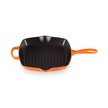 Image showing the Signature Cast Iron Square grillit, 26cm, Volcanic product.
