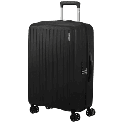 Image showing the Rejoy Suitcase, H68 x L47 x W26cm, True Black product.