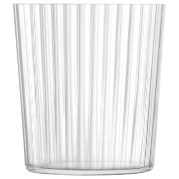 Image showing the Gio Line Set of 4 tumblers, 390ml, clear product.