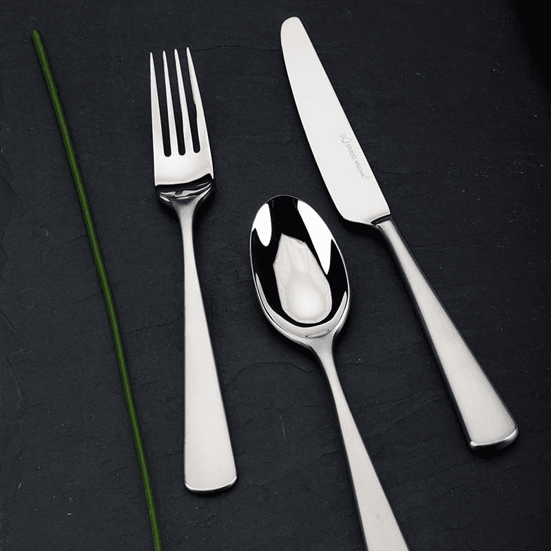 Mahogany Satin 16 Piece Cutlery Set