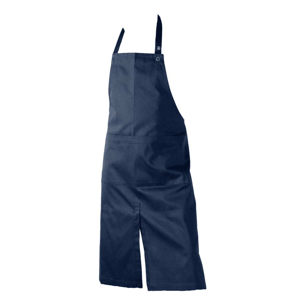 Twill Apron with pocket, 80 x 95cm, Dark Blue
