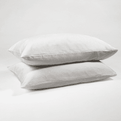 Image showing the The Original 300 Thread Count Pair of Pillowcases, Standard, Dove Grey product.
