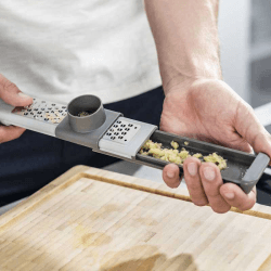 Image showing the Z-Cut Fine Grater, Grey product.