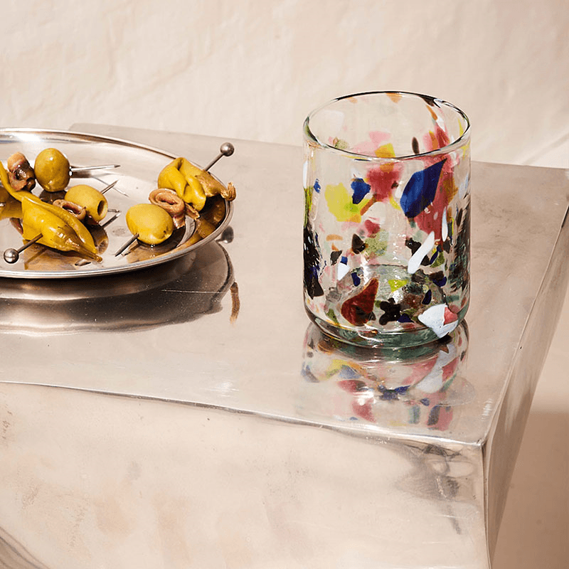 Terrazzo Set of 2 Tumblers, 350ml, Multi