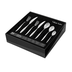 Image showing the Hidcote Bright 84 piece cutlery set, Stainless Steel product.