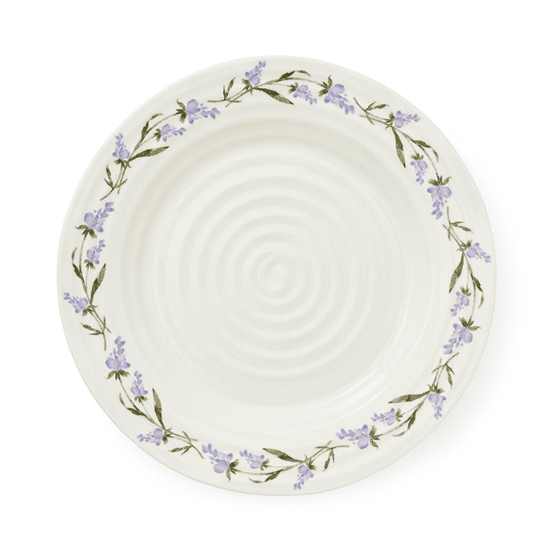 Lavendula Set of 4 Plates, D28cm, Multi