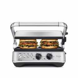 Image showing the The BBQ and Press Grill Sandwich and panini press, Stainless Steel product.