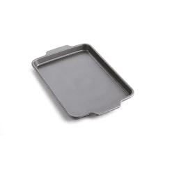 Image showing the Metal Bakeware Cookie/Baking Sheet, 33 x 22.5cm, Grey product.