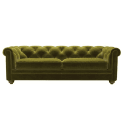 Image showing the Patrick 3 Seater Sofa, Olive product.