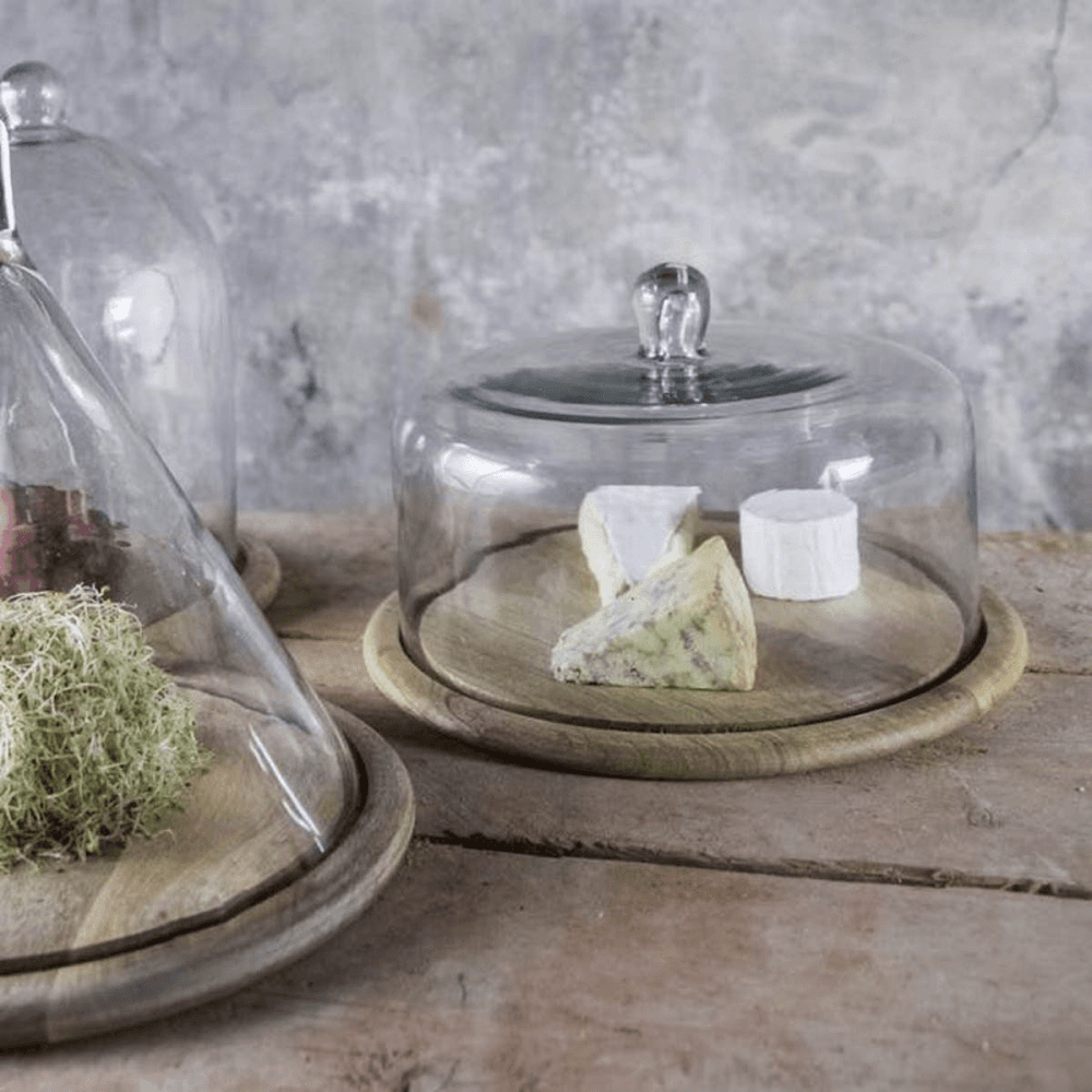 Recycled Cake Dome, D34cm, Clear