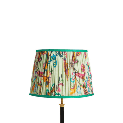 Image showing the Straight empire Shade, 30cm, green Paisley by Matthew Williamson product.