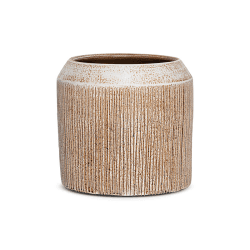 Image showing the Kubo Ceramic Planter, H24cm, Terracotta product.
