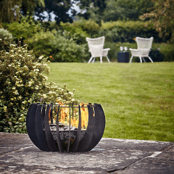 Image showing the Solis Firebowl, H30 x W50cm, Black product.