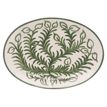 Image showing the Vina Serving Platter, L36 x W26.5cm, Green product.