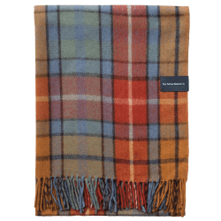 Image showing the Recycled Wool Blanket, 145 x 190cm, Buchanan Antique Tartan product.