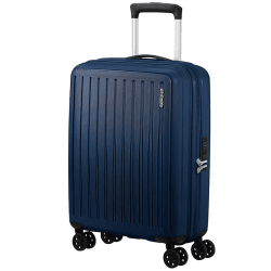 Image showing the Rejoy Cabin Suitcase, H55 x L40 x W20cm, Navy Blue product.