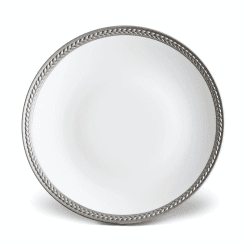 Image showing the Soie Tressée Bread & butter plate, 17cm, Platinum product.