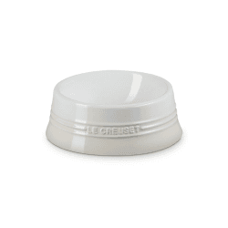 Image showing the Stoneware Medium Pet Bowl, 18cm, Meringue product.