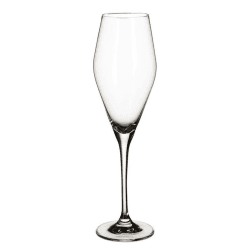 Image showing the La Divina Set of 4 champagne flutes, 260ml, Crystal Glass product.