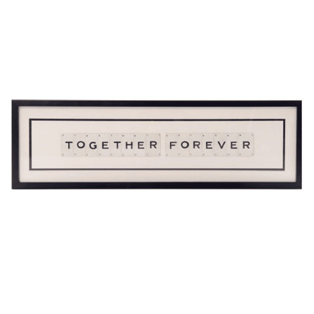 TOGETHER FOREVER 'Together Forever' Word Frame