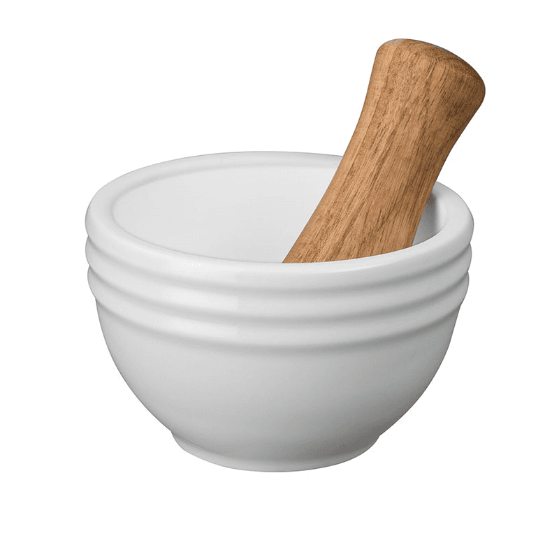 James Martin Cook Pestle & Mortar, Soft Grey