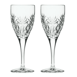 Image showing the Kintyre Set of 2 Wine Glasses, 280ml, Clear product.