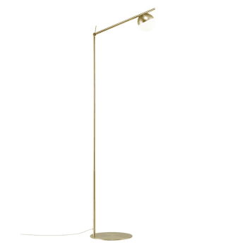 Image showing the Contina Floor Lamp, 139.5 cm, Brass product.