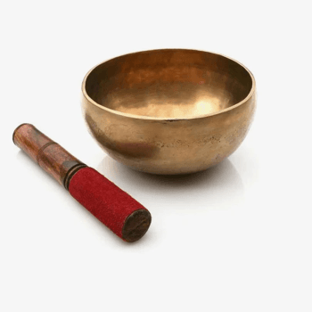 Image showing the Medium Singing Bowl, Gold product.