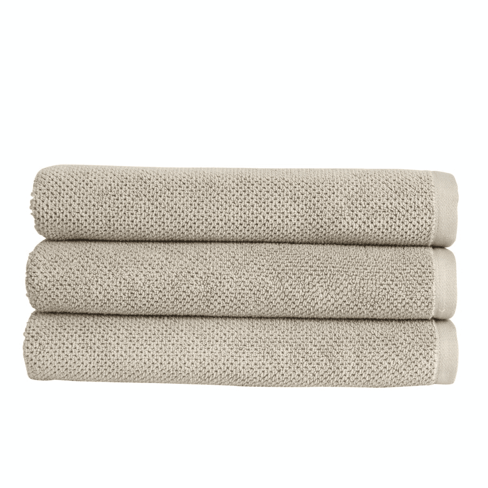 Brixton Towel, Bath Sheet, Pebble Grey