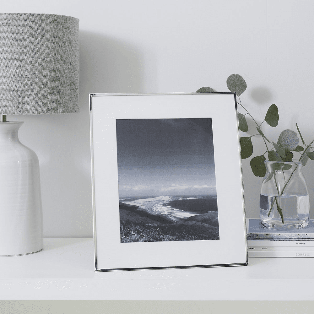Fine Silver Photograph frame, 8 x 10"