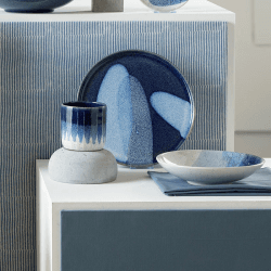 Image showing the Studio Accent Platter, D31cm, Blue product.