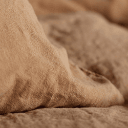 Image showing the Linen Housewife Pillowcase, Standard, Cumin product.