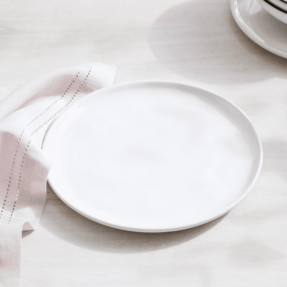Portobello Side Plate, D21cm, White