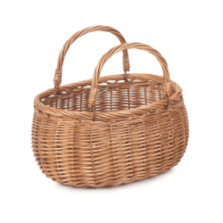 Image showing the Light Steamed Coracle Shopper, Brown product.