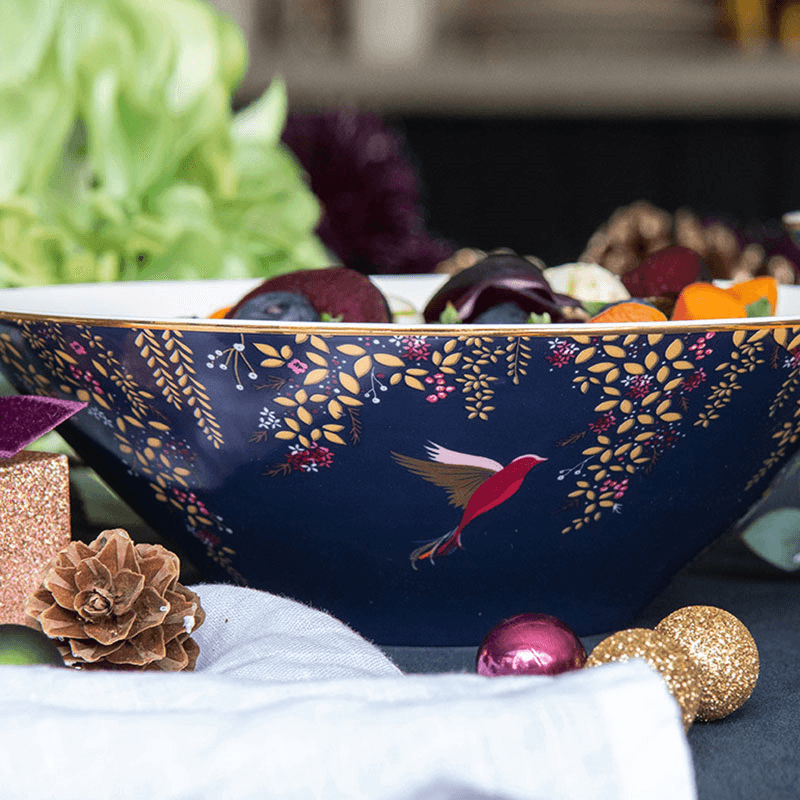 Chelsea Medium Salad Bowl, D20.5cm, Navy