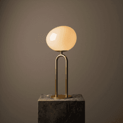 Image showing the Shapes Table Lamp, H47cm, Brass product.