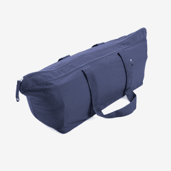 Image showing the Organic Cotton Carry All Yoga Kit Bag, 63 x 30cm, Navy product.