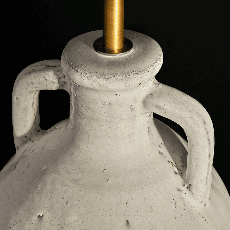 Ampulla Table Lamp, H44cm, White