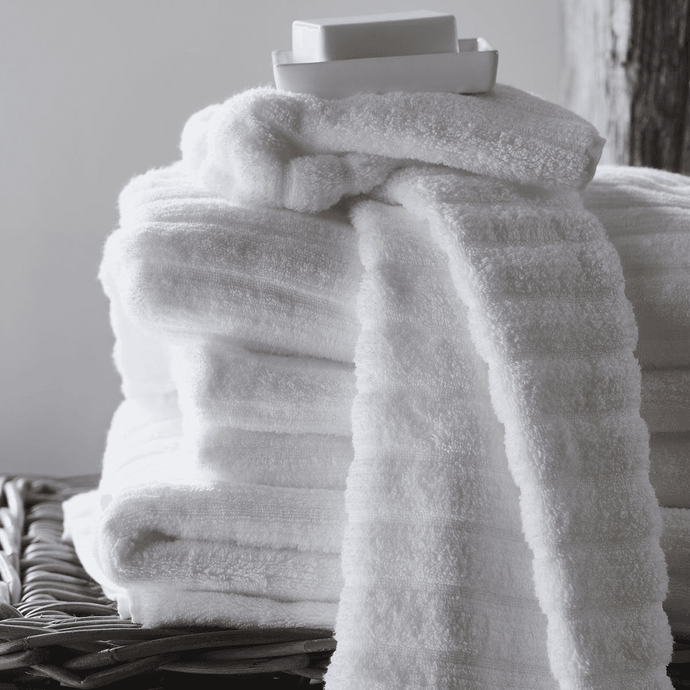 Hydrocotton Super jumbo bath sheet, 115 x 180cm, White