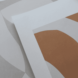 Image showing the In Motion - Moe Made It Art print, H40 x D30cm, Multi product.