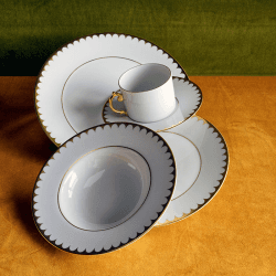 Image showing the Aegean Filet Dinner Plate, D27cm, Gold product.