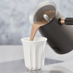 Image showing the Velvetiser + Everything Hot Chocolat Selection Gift Set, Charcoal product.