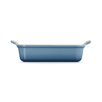 Image showing the Stoneware Heritage Rectangular Dish, 32cm, Chambray product.