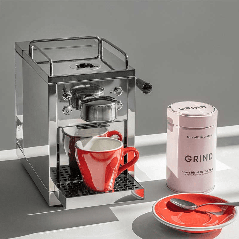Nespresso® Pod Machine, Stainless Steel