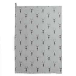 Image showing the Highland Stag Tea towel, 45 x 65cm product.